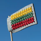 Trispalvė lietuviška vėliavėlė pasidaryk pats rinkinys edukacija