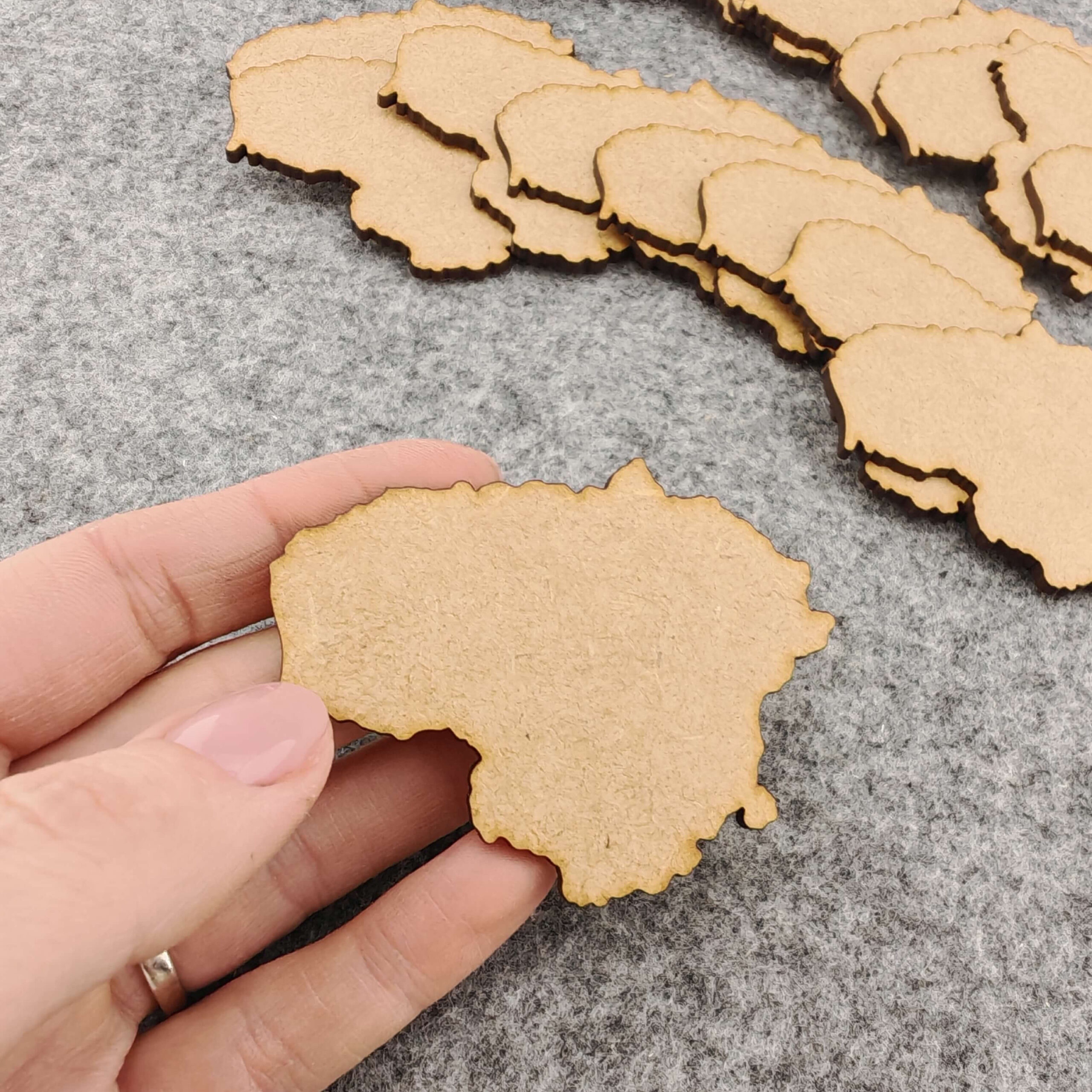 Formelė Lietuva spalvinimui ir dekoravimui, gali būti magnetukas