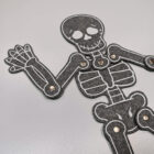 Lavinamasis žaidimas - Sujunk kūno dalis - veltinio skeletas