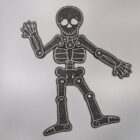 Lavinamasis žaidimas - Sujunk kūno dalis - veltinio skeletas
