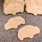 Medinė automobilio formelė spalvinimui vaikų edukacijai, darželiams ir kūrybinėms dirbtuvėms